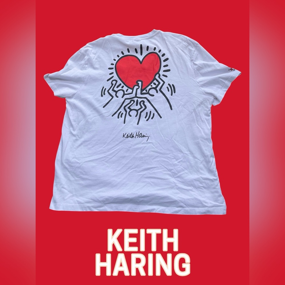 NWOT-Keith Haring Carrying Heart T-Shirt Size 3XL Men’s